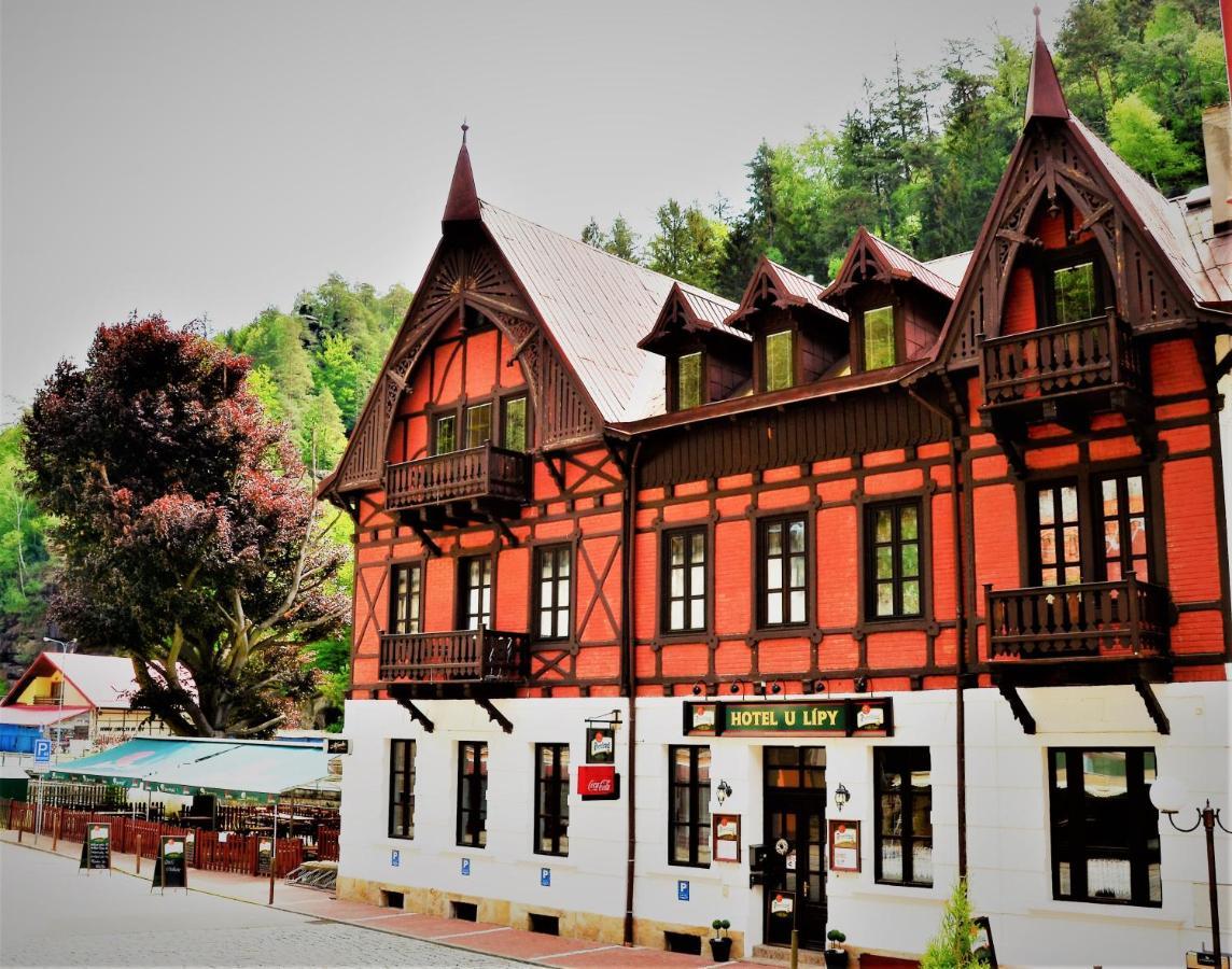 Hotel U Lipy Hrensko Exterior photo